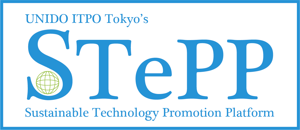 Registered to STePP by United Nation Industrial Development Organization , ITPO Tokyo 